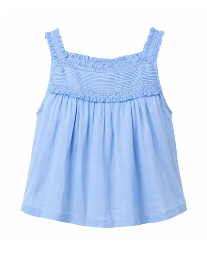 DÔEN Benita Top - Blue Jay