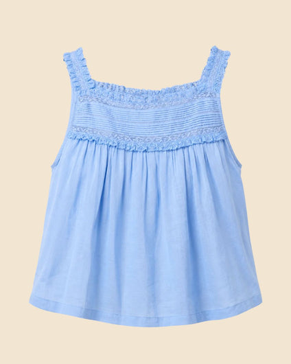 DÔEN Benita Top - Blue Jay
