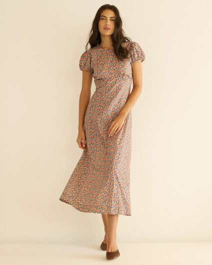 DÔEN Rhodia Dress in Jardin Du Soleil