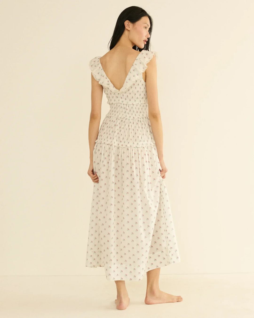 DÔEN Sorina Dress - Petit Posy Calico