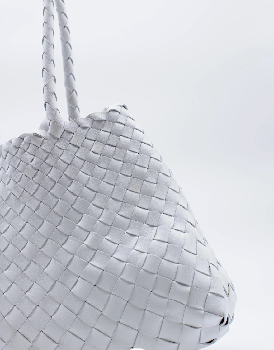 Dragon Diffusion Santa Croce Bag in White