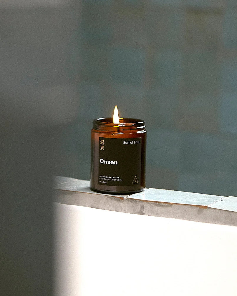 Earl of East Soy Wax Candle - Onsen
