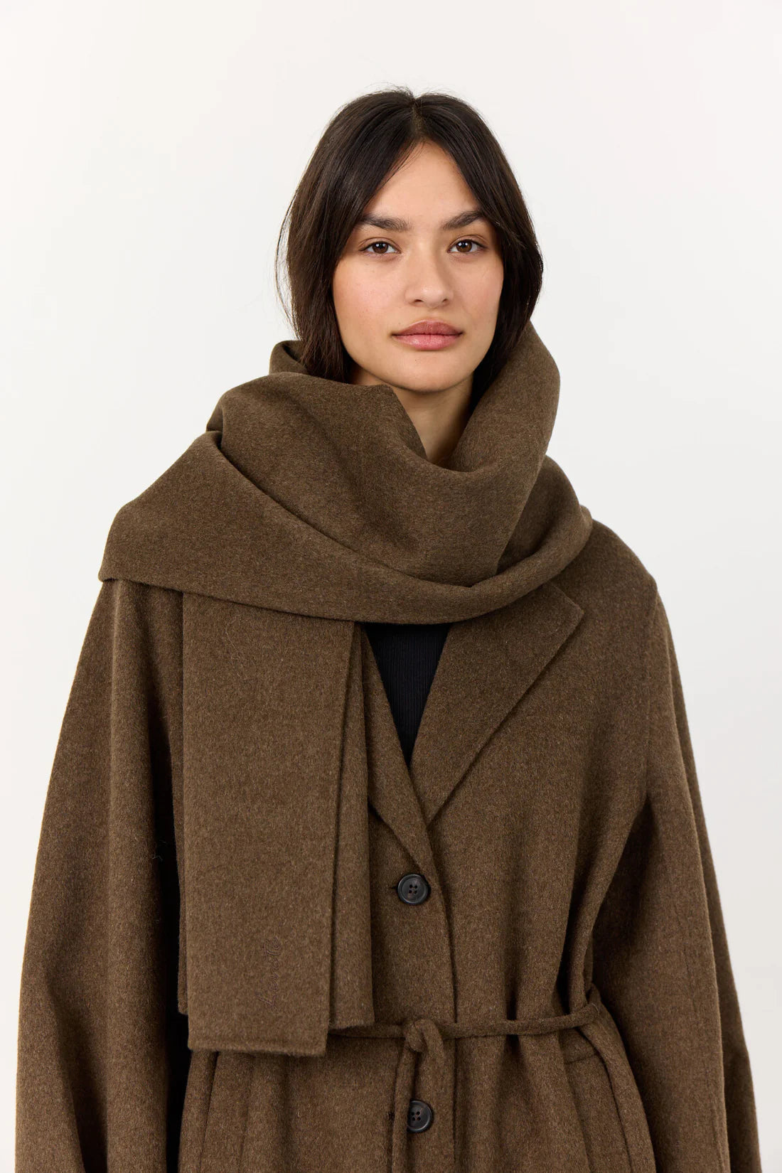 Levete Room Owa 31 Scarf in Brown