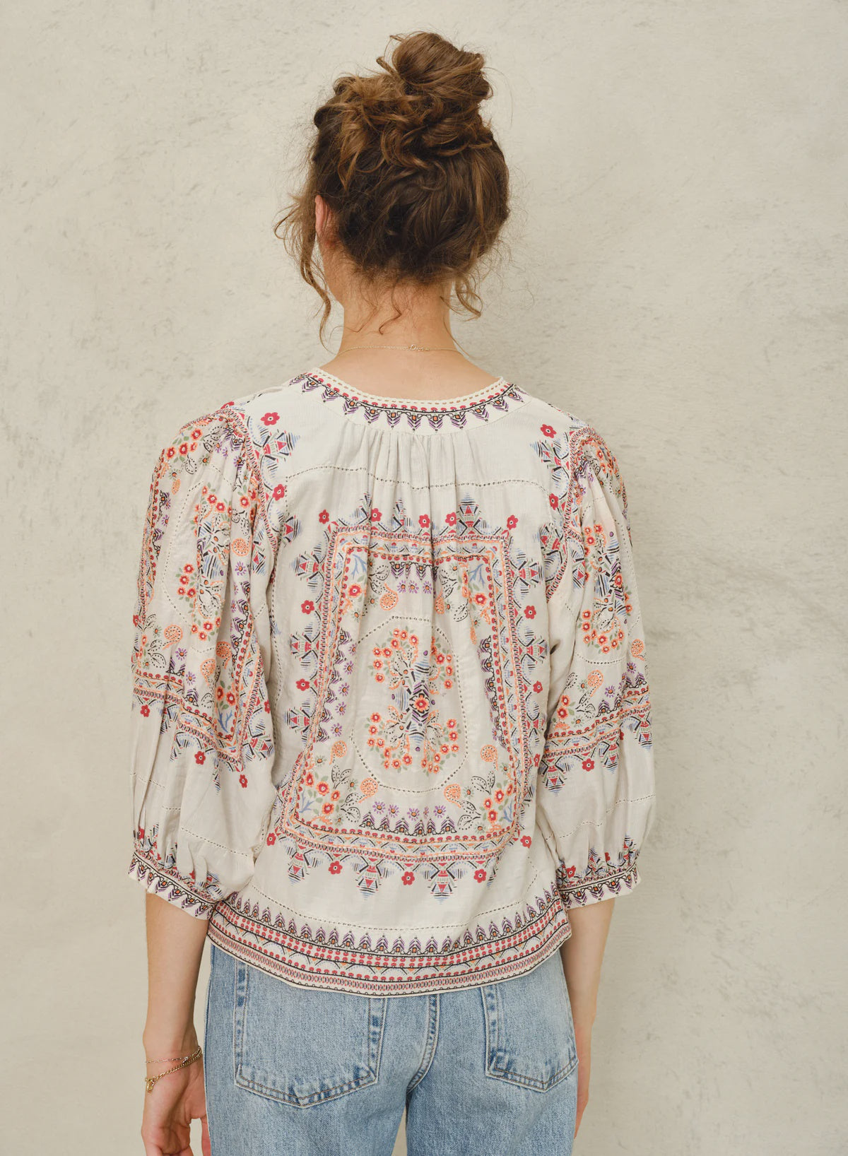 M.A.B.E Eden Print Jacket in Multi