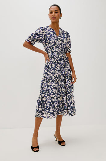 RAILS Eliana Dress in Navy Vines