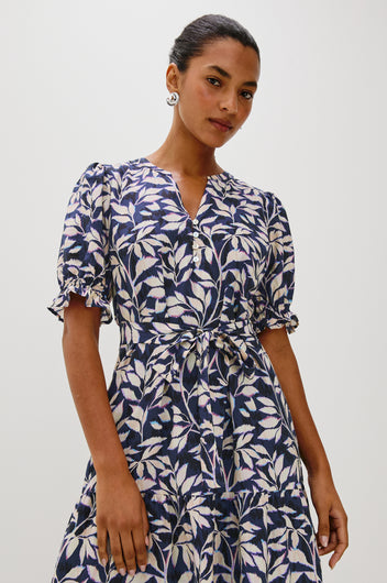 RAILS Eliana Dress in Navy Vines