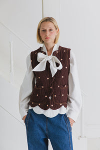 You added <b><u>Bonte Estelle Gilet in Chocolate</u></b> to your cart.