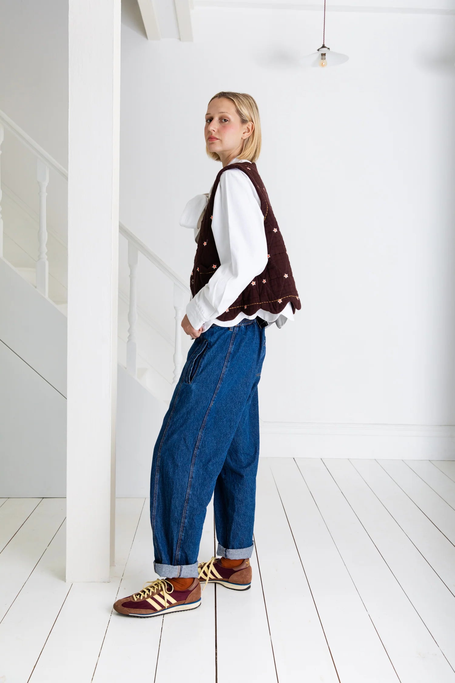 Bonte Estelle Gilet in Chocolate