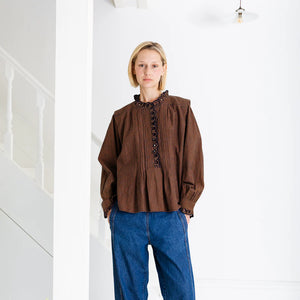 You added <b><u>Bonte Etienne Shirt in Midnight, Tan</u></b> to your cart.