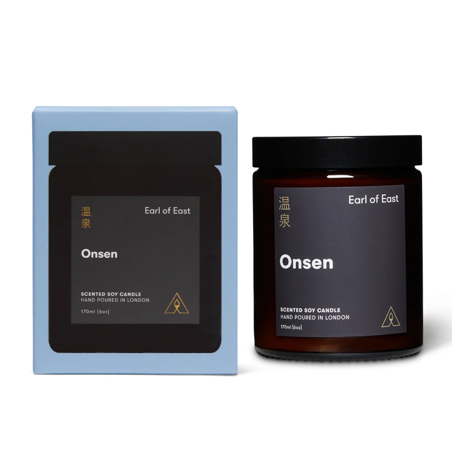 Earl of East Soy Wax Candle - Onsen
