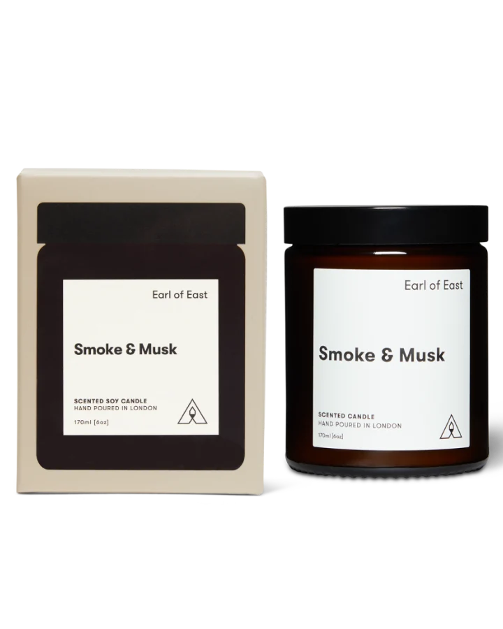 Earl of East Soy Wax Candle - Smoke & Musk