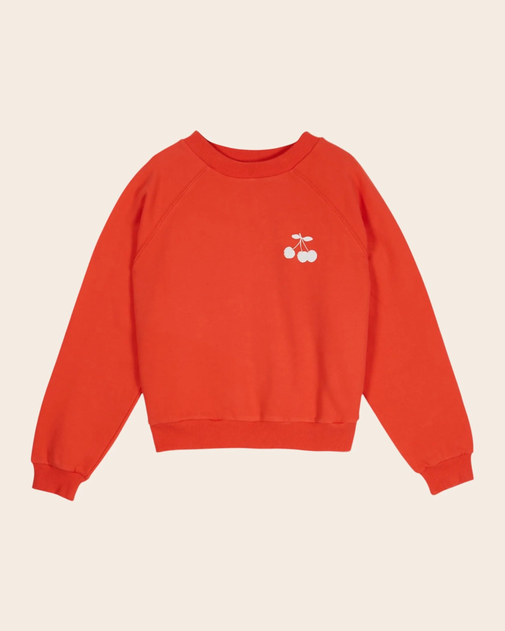 Emile & Ida Dips Sweatshirt in Poppy