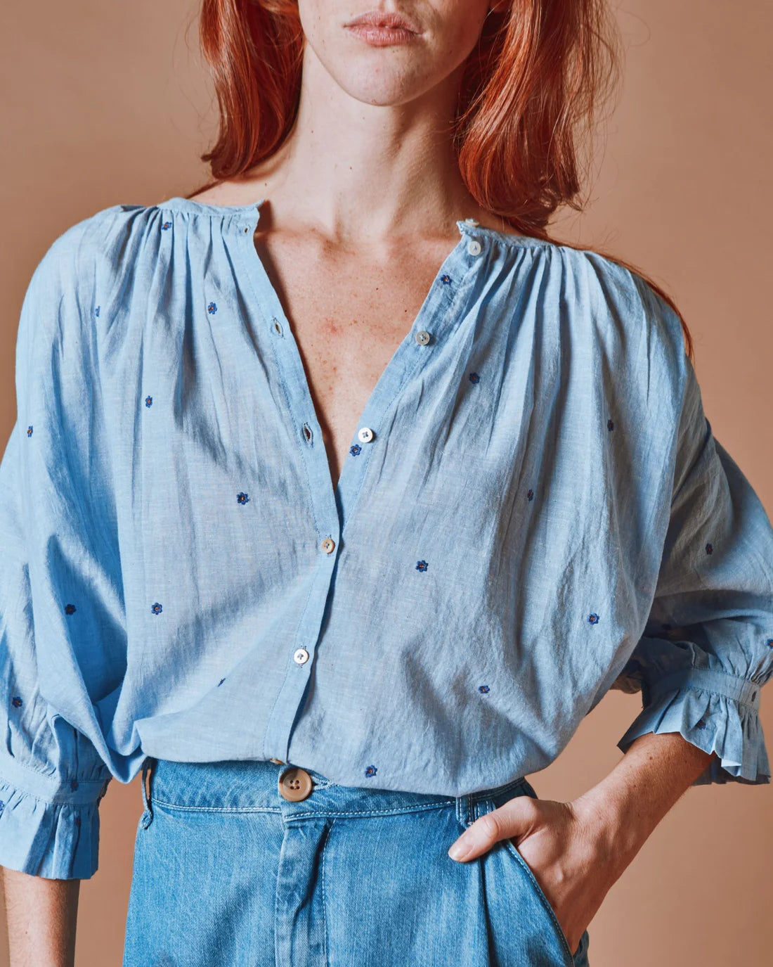 Emile & Ida Donatella Blouse in Arles