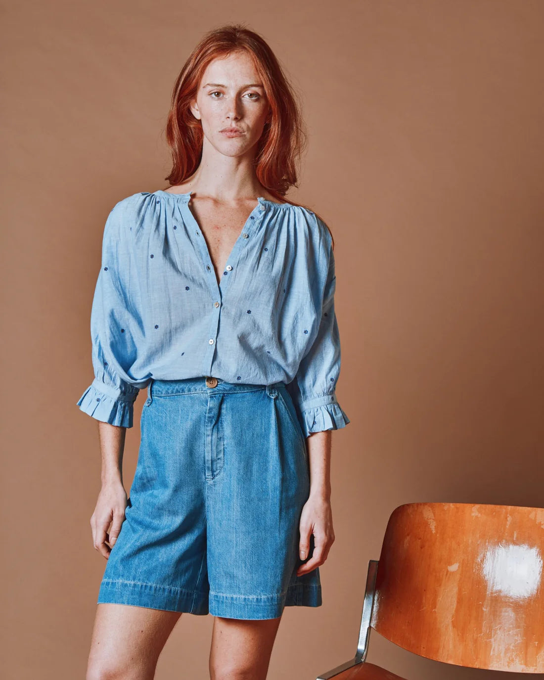 Emile & Ida Donatella Blouse in Arles