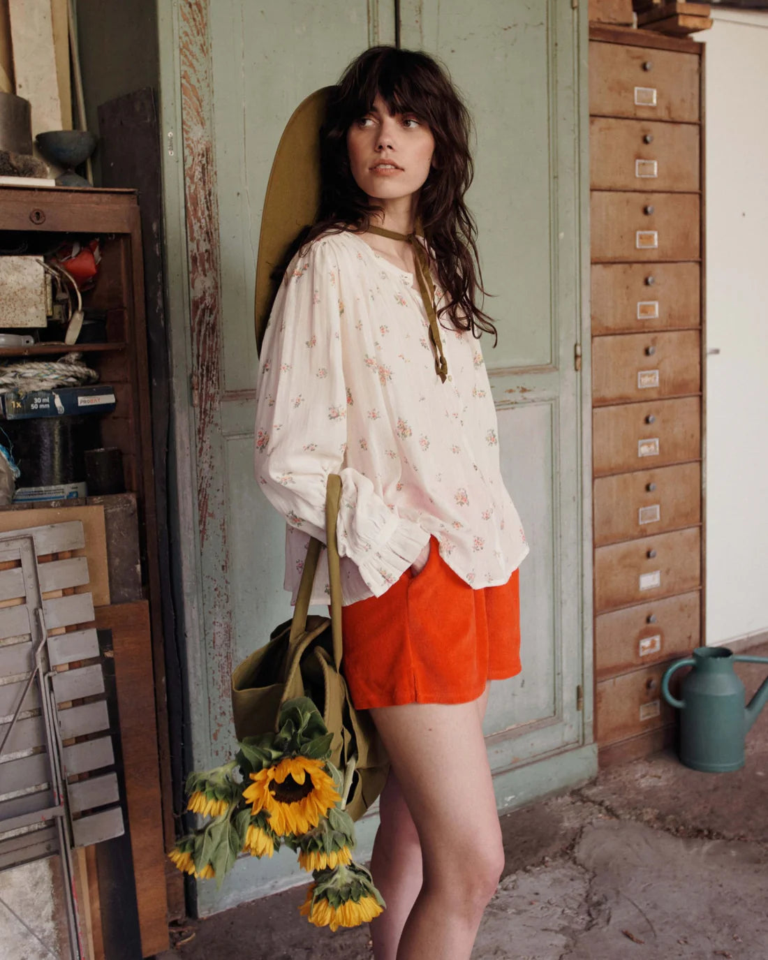 Emile & Ida Dounia Blouse in Althea