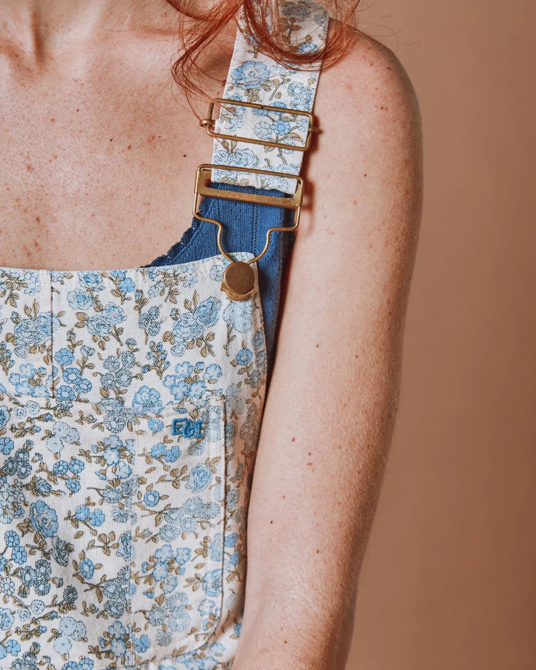 Emile & Ida Duncan Dungarees in Blue