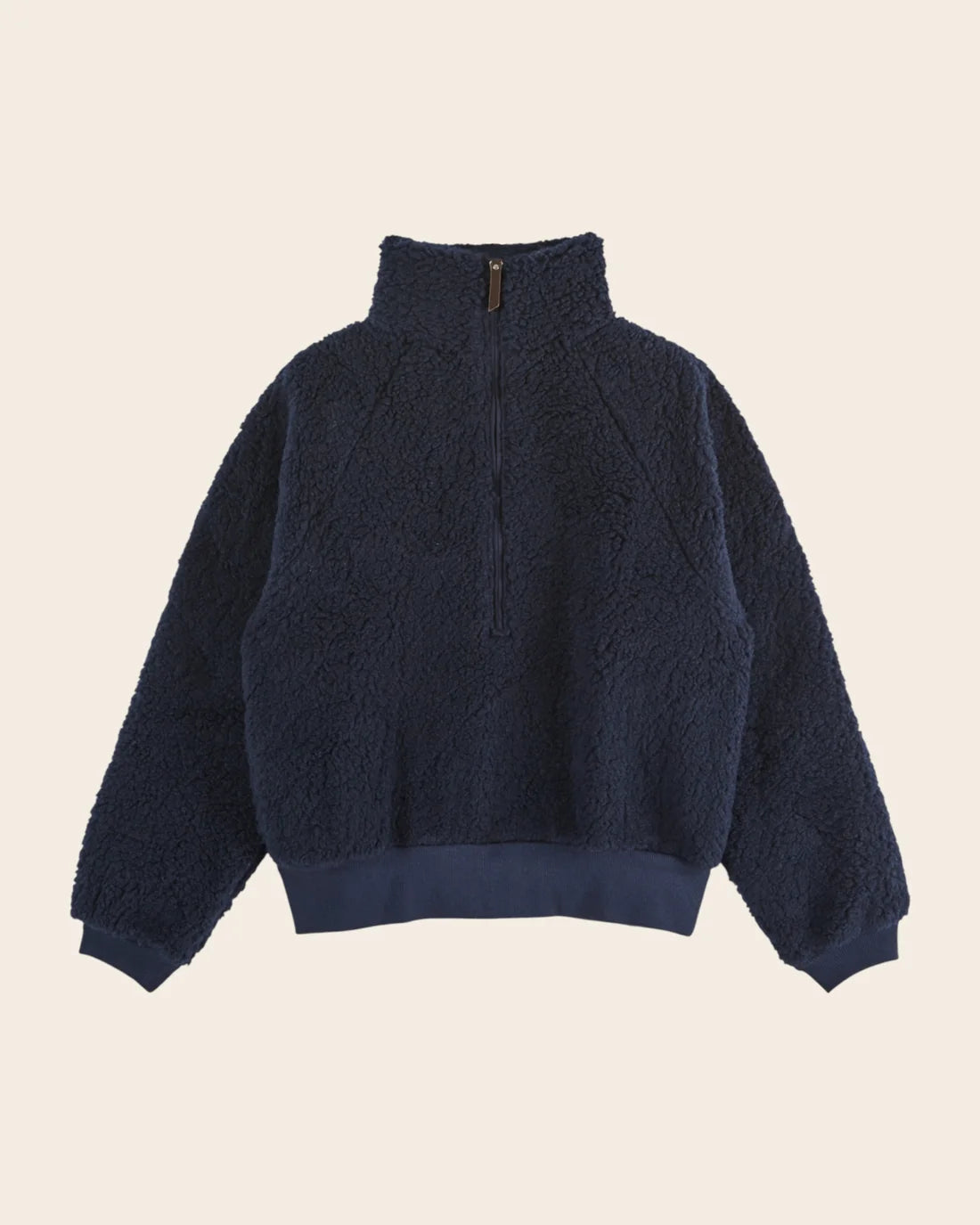 Emile & Ida Ecaramel Zip Fleece - Midnight