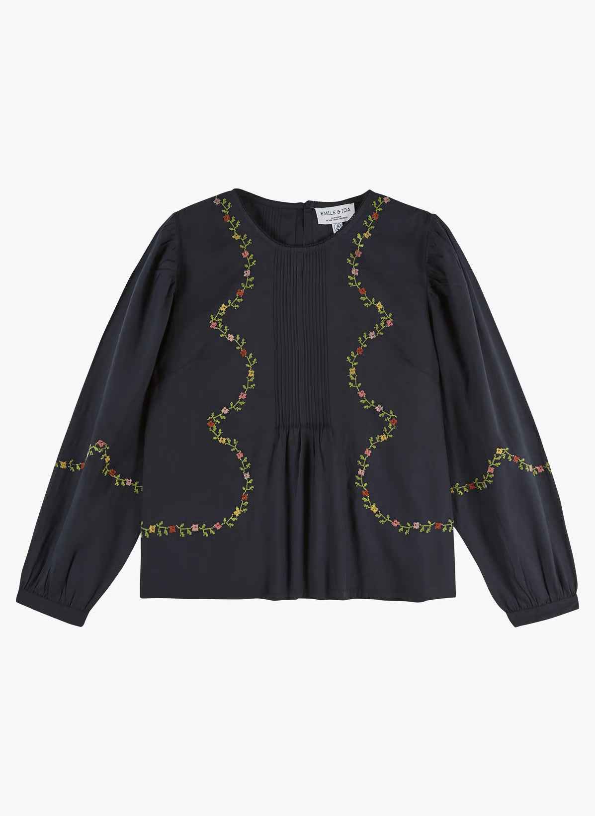 Emile & Ida Estelle Blouse - Carbon