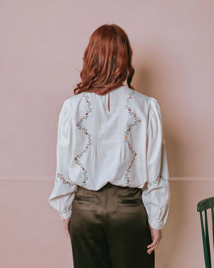 Emile & Ida Estelle Blouse - Ecru