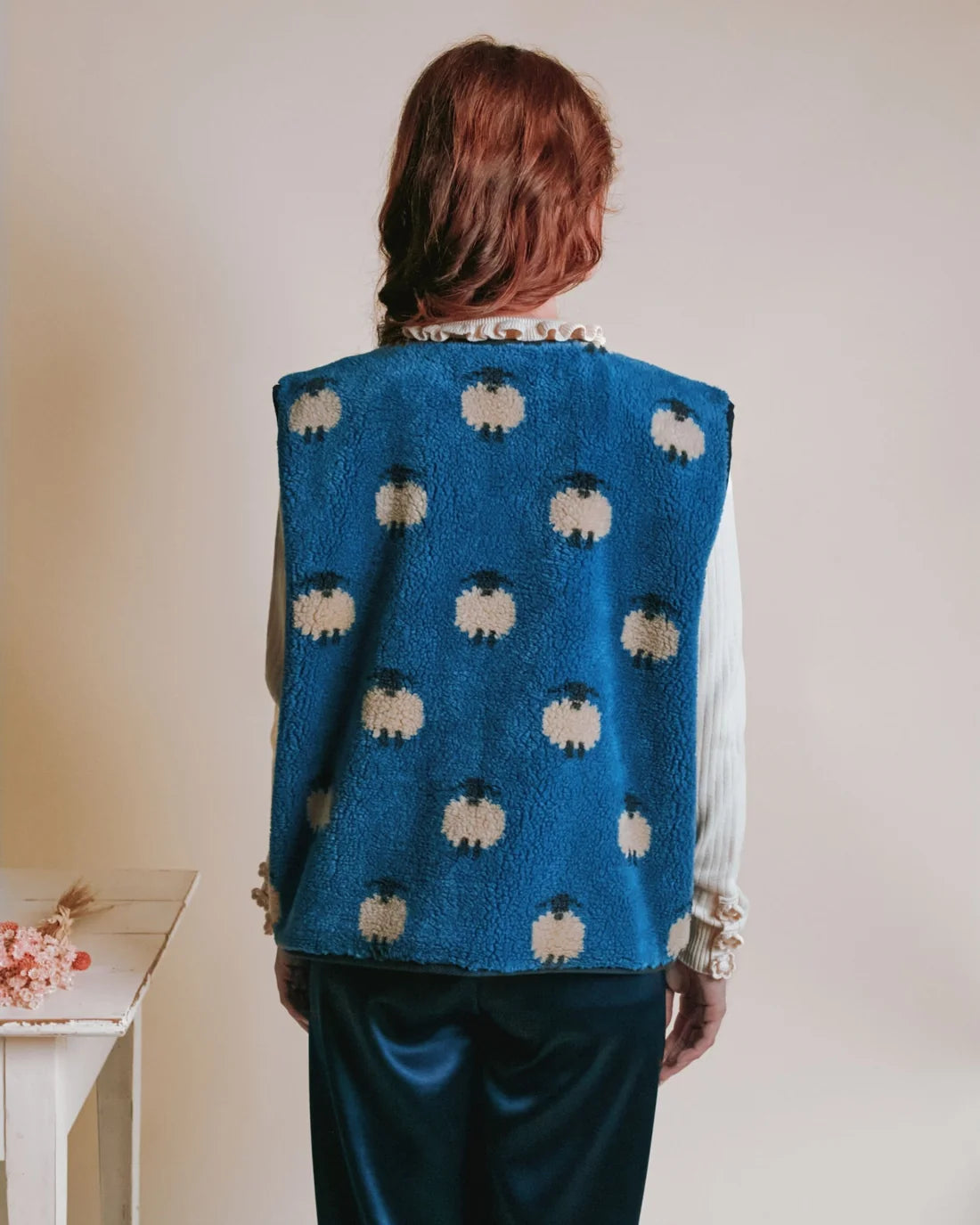 Emile & Ida Etincelle Sheep Fleece - Blue