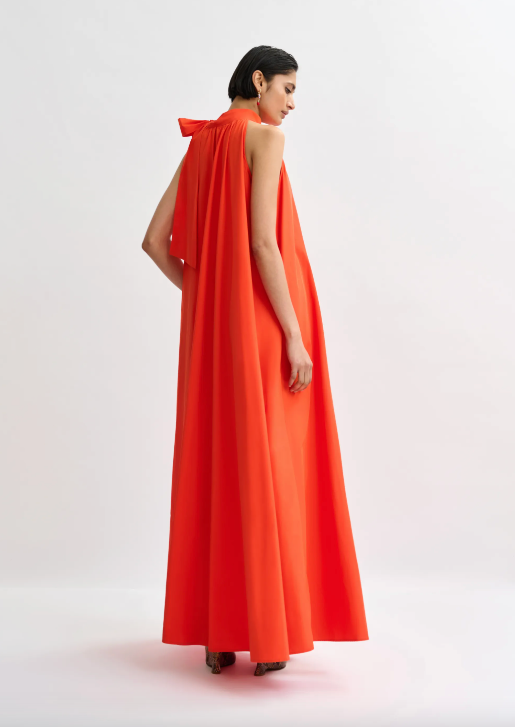 Essentiel Antwerp Jayda Maxi Dress in Fire Glow
