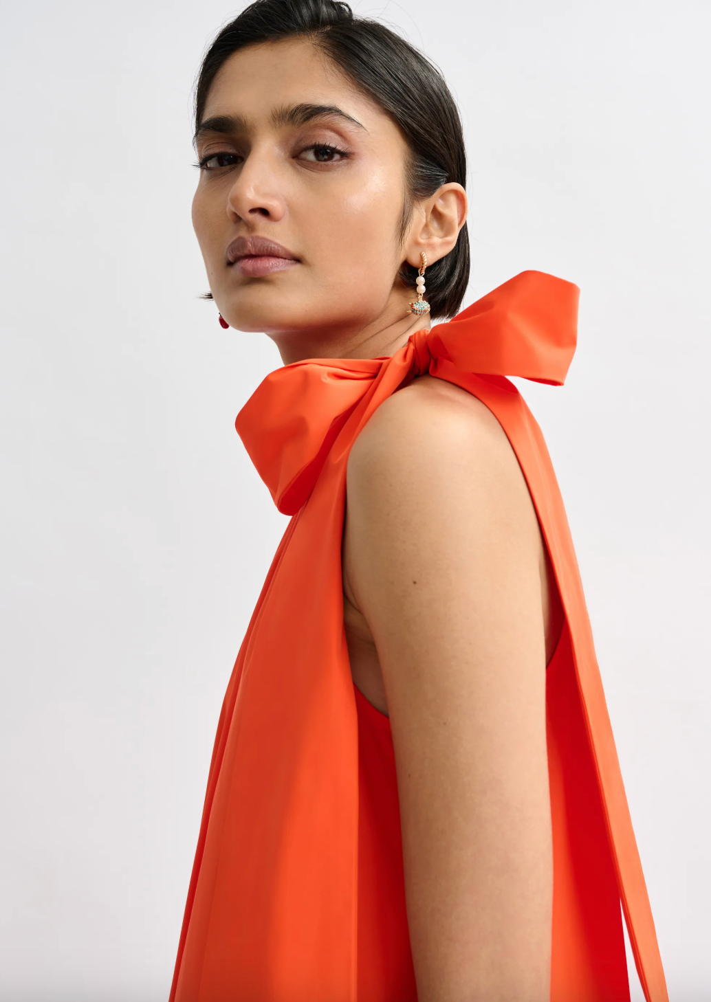 Essentiel Antwerp Jayda Maxi Dress in Fire Glow