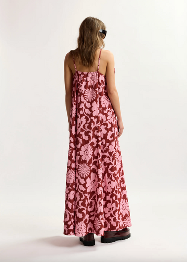 Essentiel Antwerp Johnson Large Bow Dress - Faded Pink