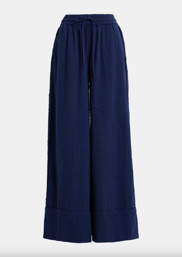 Essentiel Antwerp Jomery Wide Pants - Patriot Blue