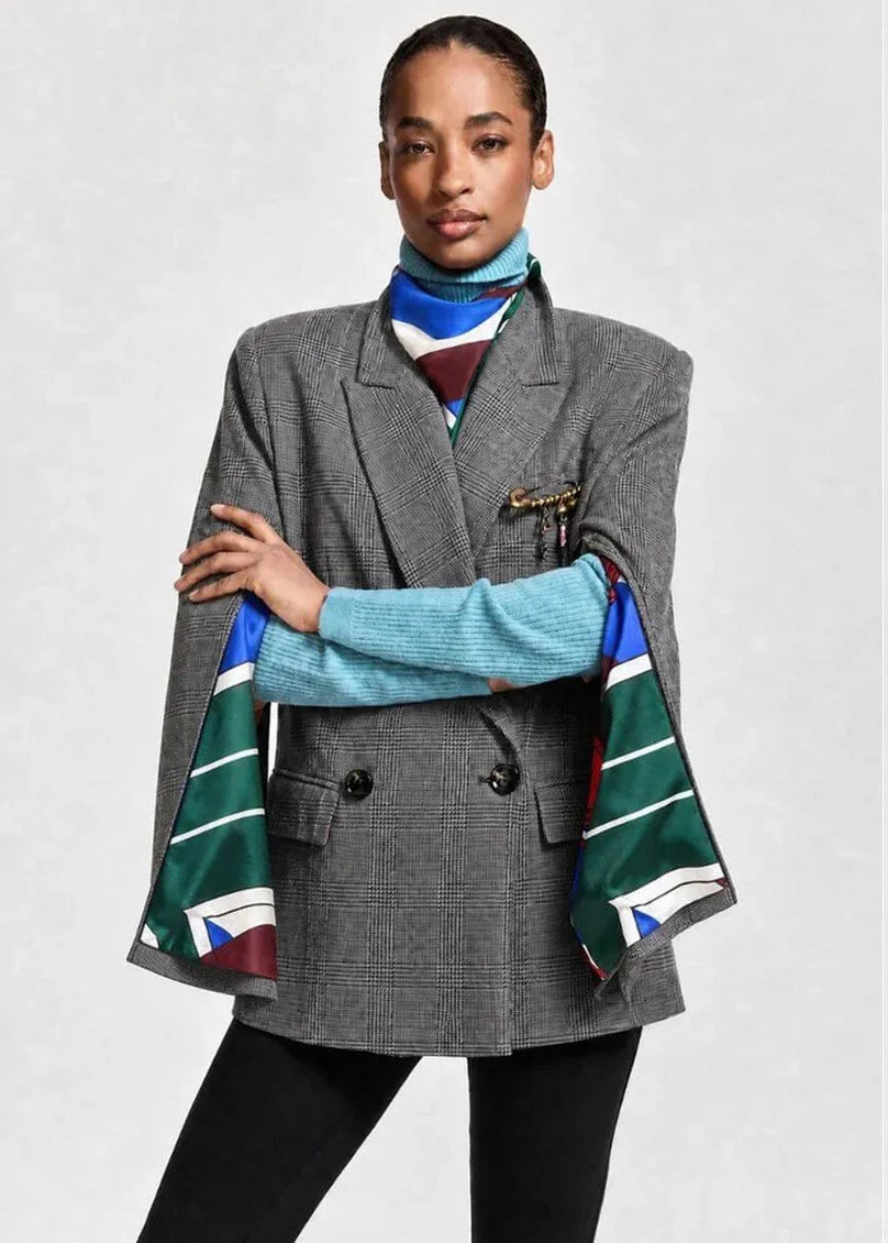Essentiel Antwerp Kendra Oversized Blazer - Steel Pulse