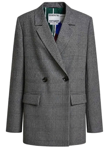 Essentiel Antwerp Kendra Oversized Blazer - Steel Pulse