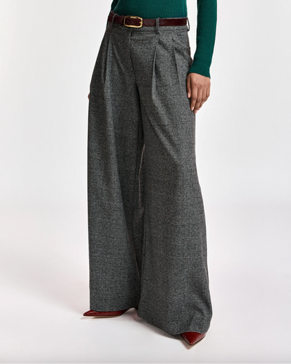 Essentiel Antwerp Kollection Wide Leg Pants - Steel Pulse
