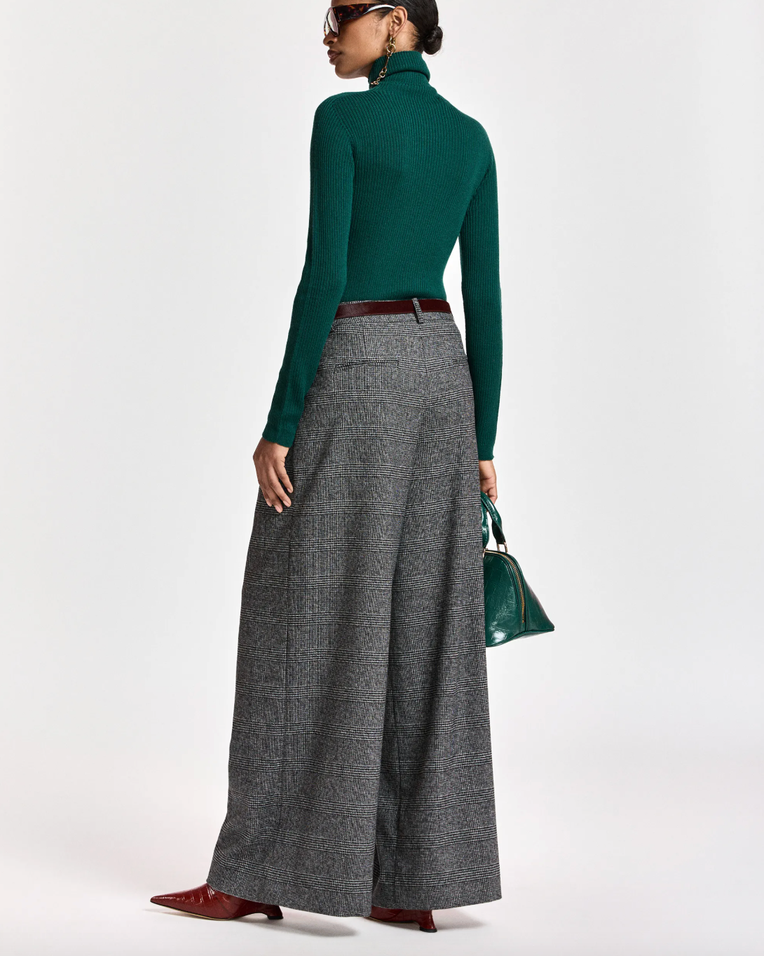 Essentiel Antwerp Kollection Wide Leg Pants - Steel Pulse
