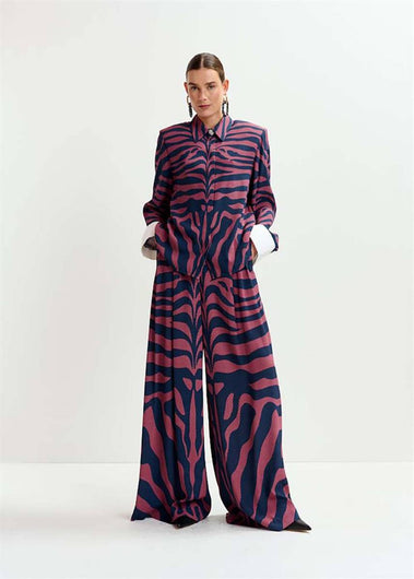 Essentiel Antwerp Iwide Wide Leg Pants in Fudge Frappe