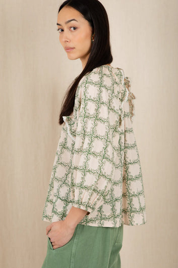 BONTE Florette Top in Clover