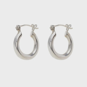 You added <b><u>Freya Rose Mini Hoops in Silver</u></b> to your cart.