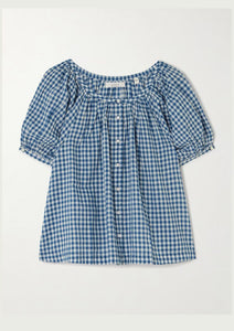 You added <b><u>DOEN June Top in Blue Gingham</u></b> to your cart.