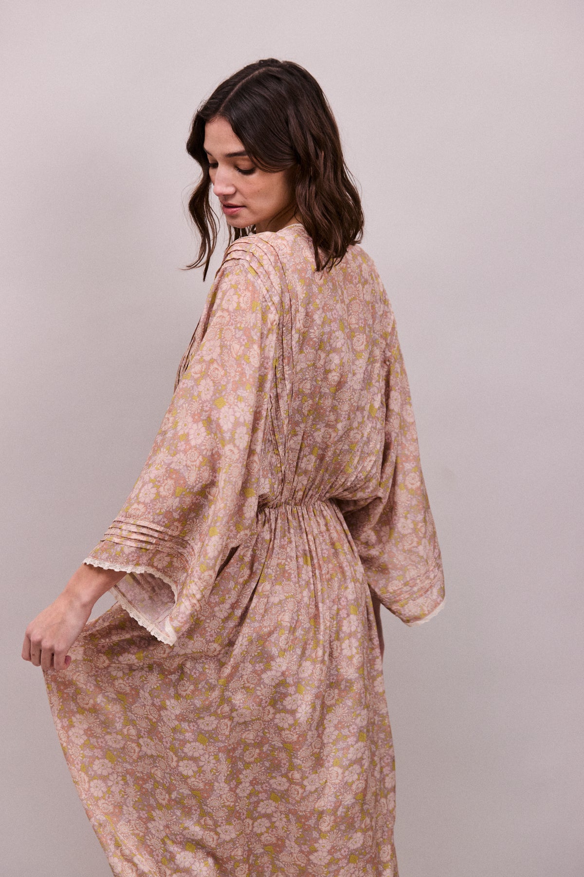 Faune Palmoa Dress in Vintage Daisy Print