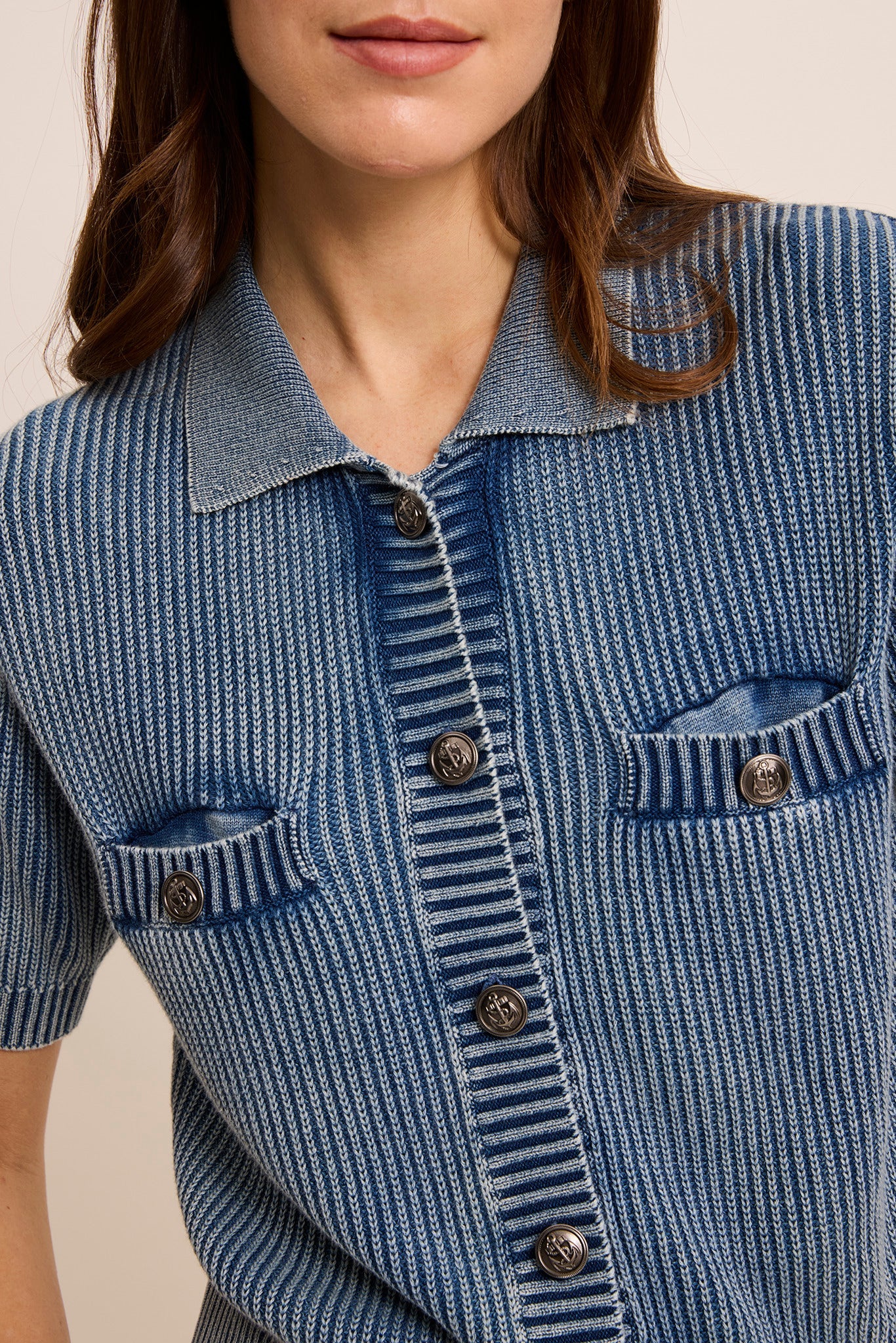 Five Jeans 2602 Cardigan in Indigo