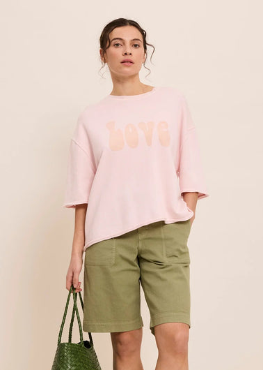 Five Jeans 2603 Sweatshirt in Baby Pink