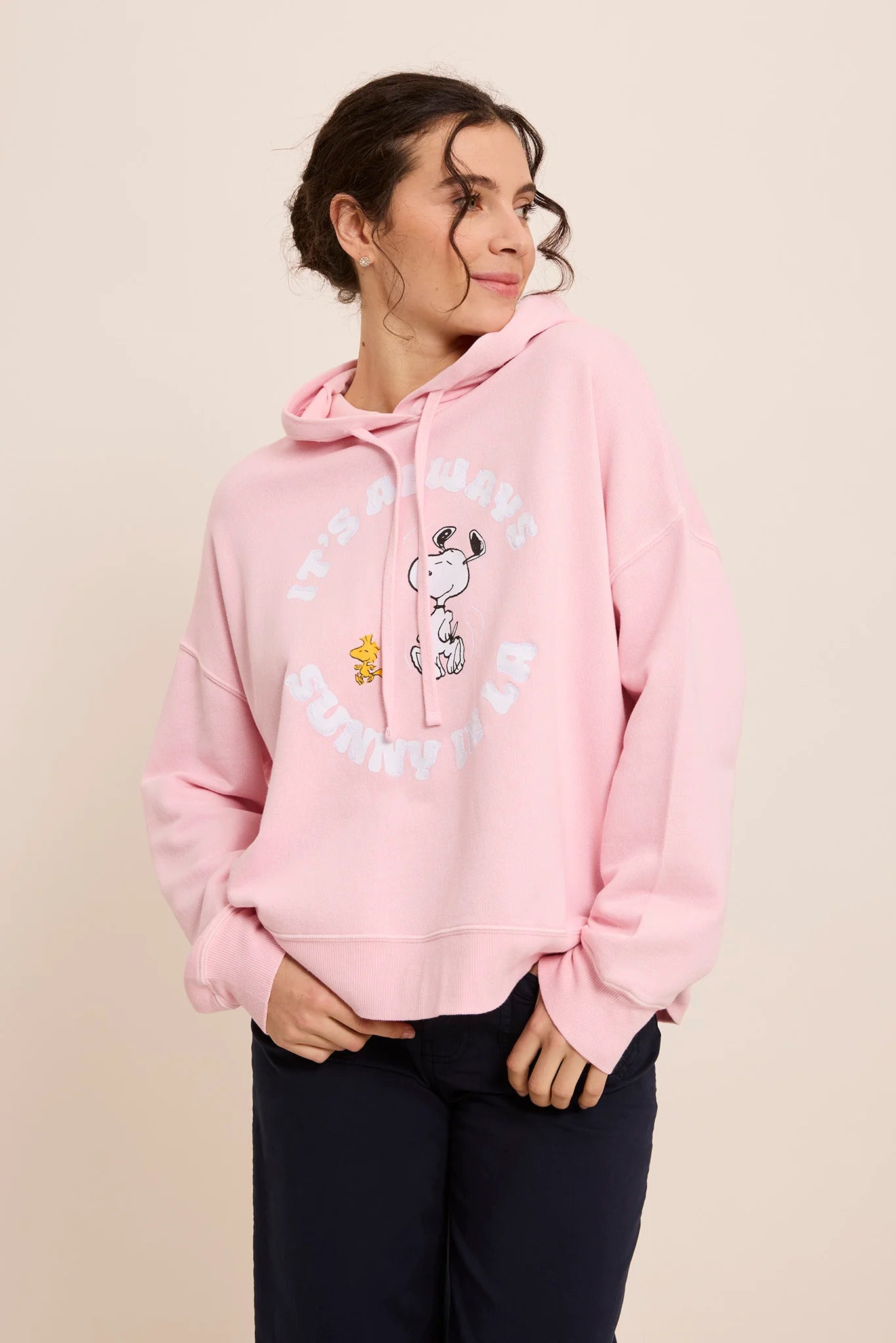 Five Jeans 2608 Sweatshirt in Baby Pink
