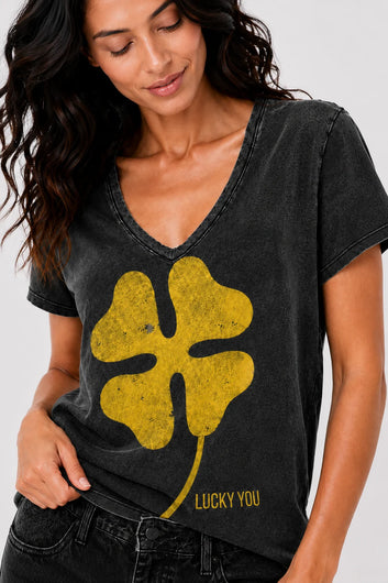 Five Jeans Clover Tee - Mouse