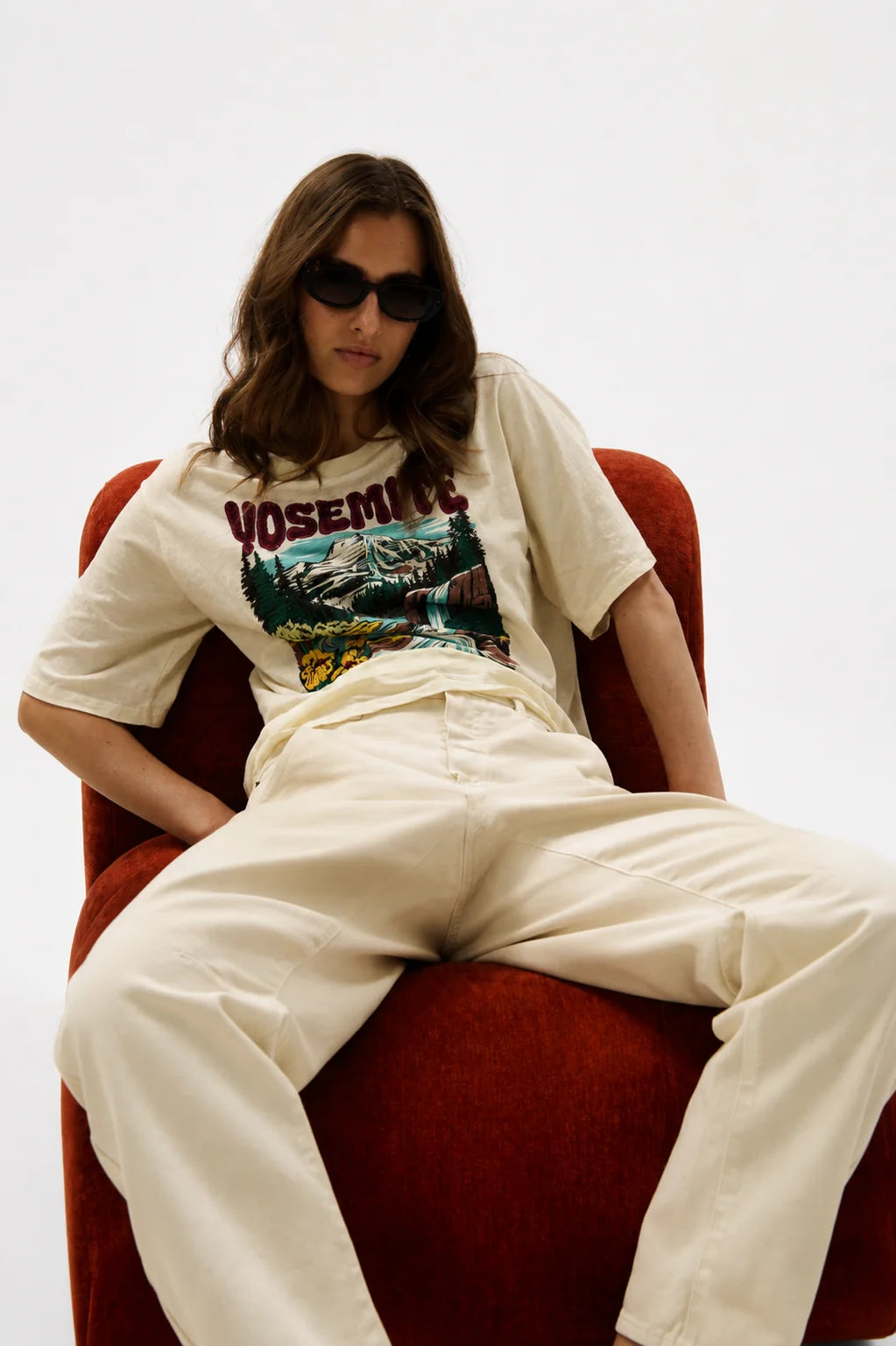 Five Jeans Yosemite Tee - Off White