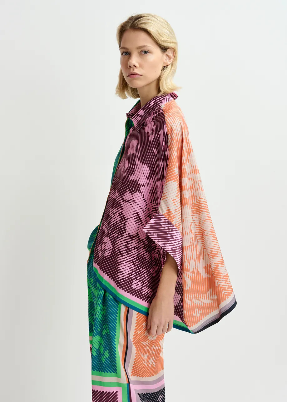 EA Gina Place Print Shirt in Hulk