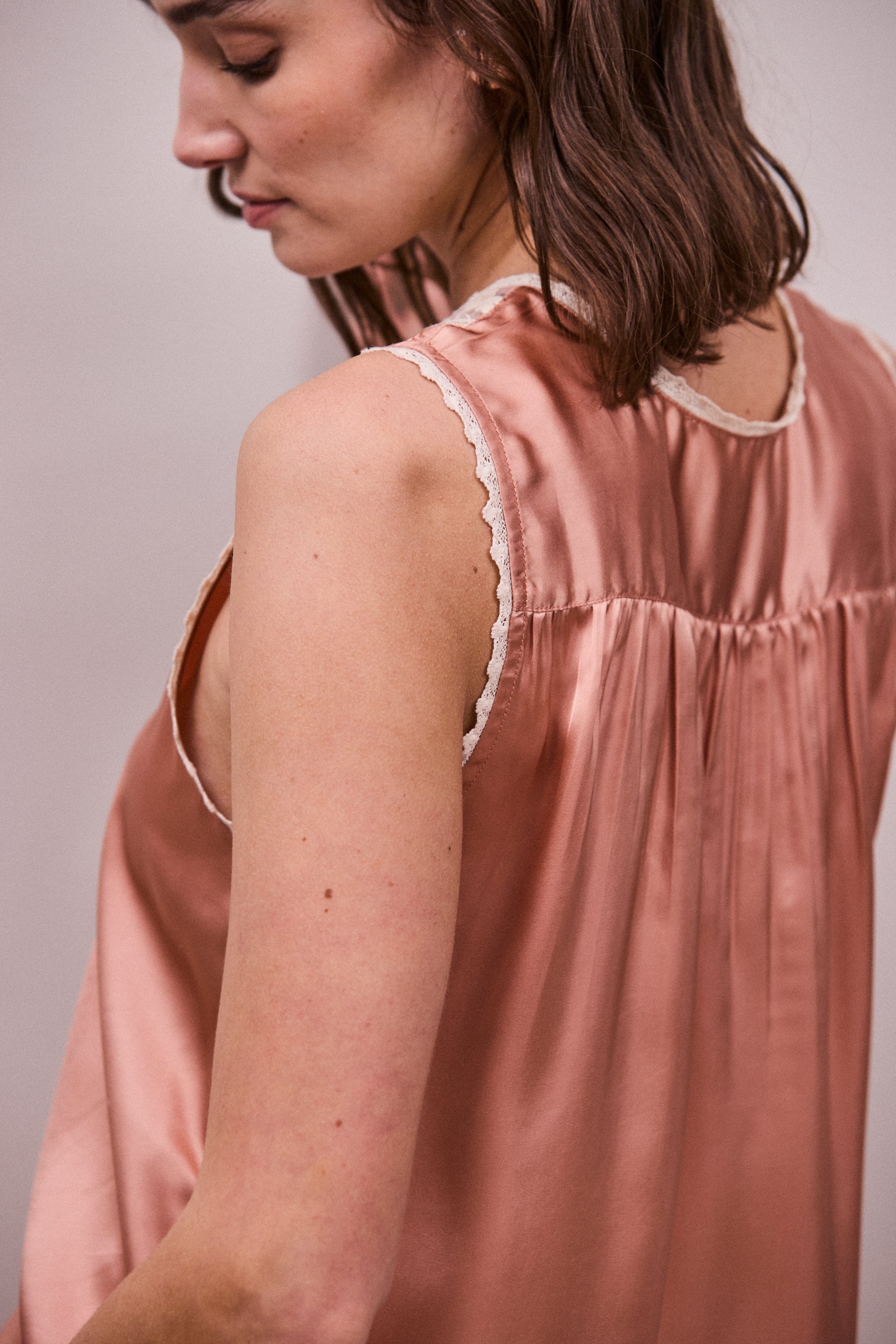 Faune Gracie Cami in Vintage Rose
