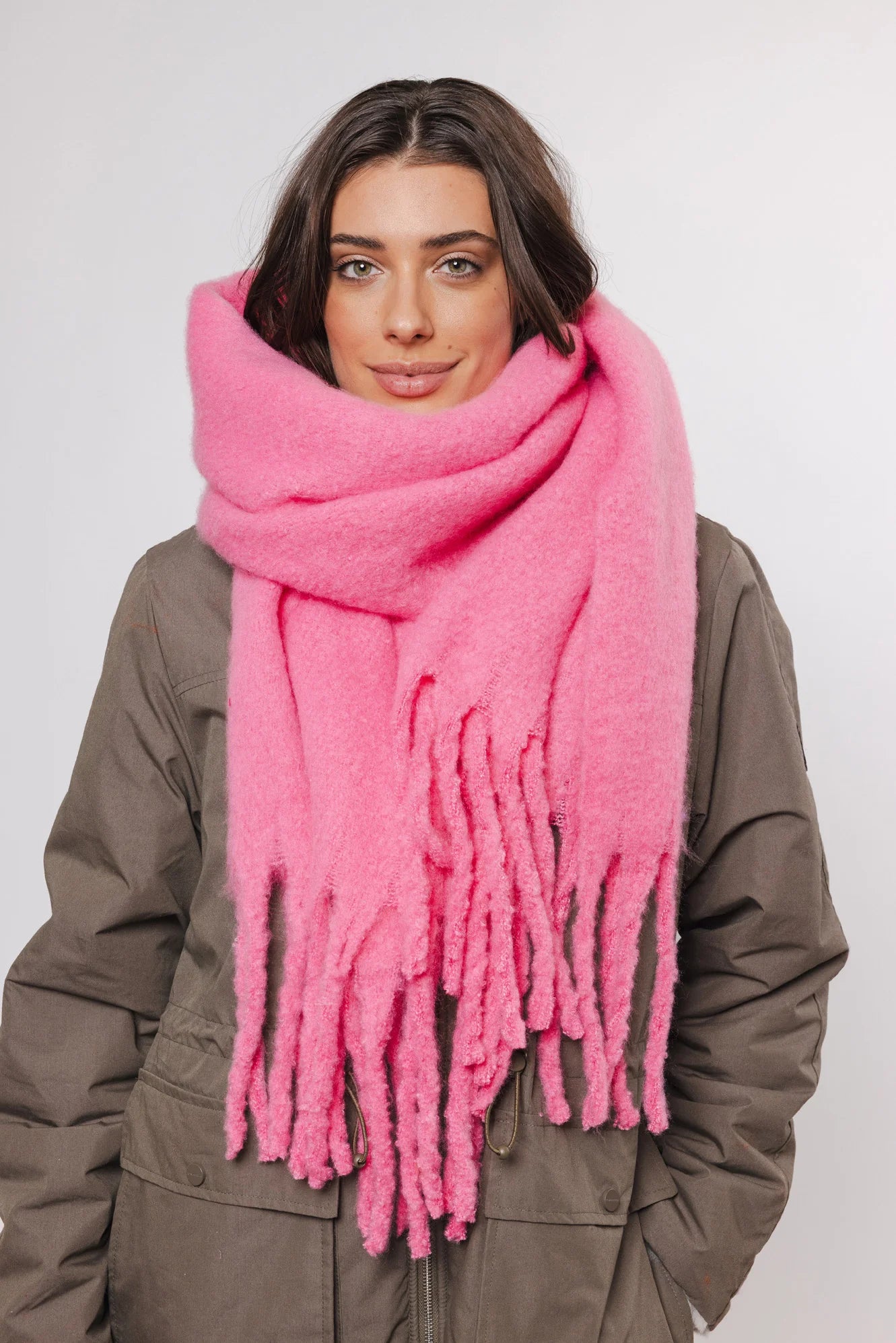 R&P Gella Scarf in Magenta
