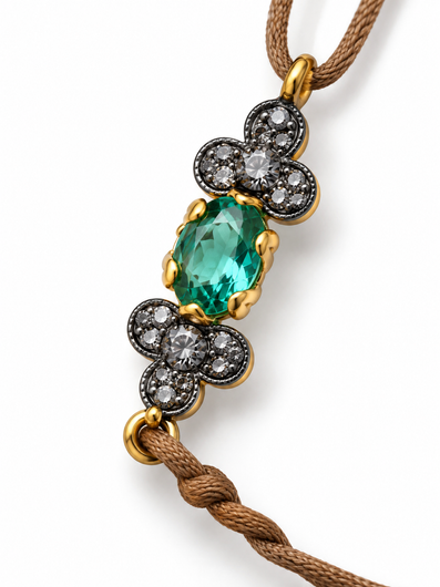 Maison Boehm Green Lagoon Bracelet