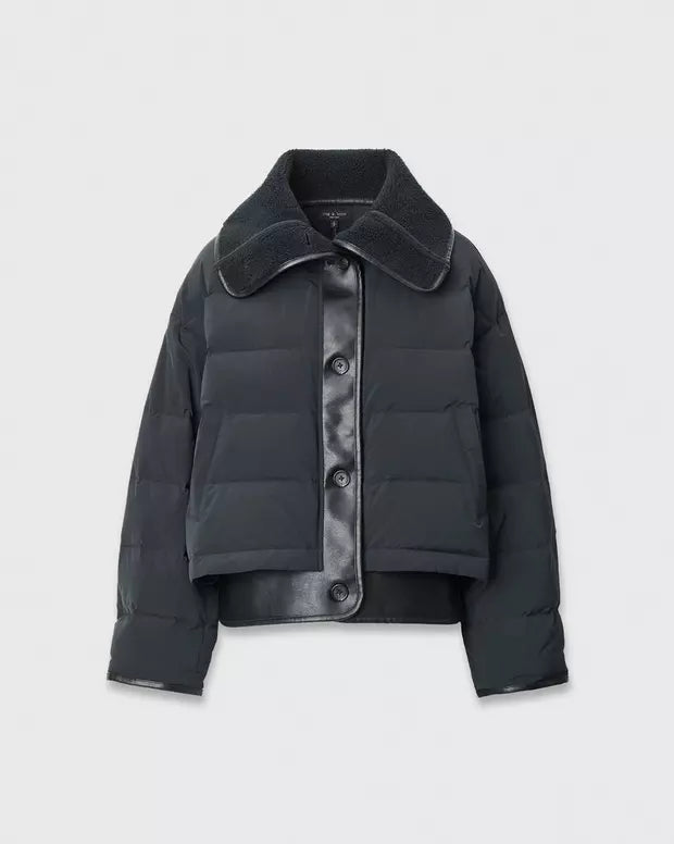 Rag & Bone Gloria Puffa Jacket -Black