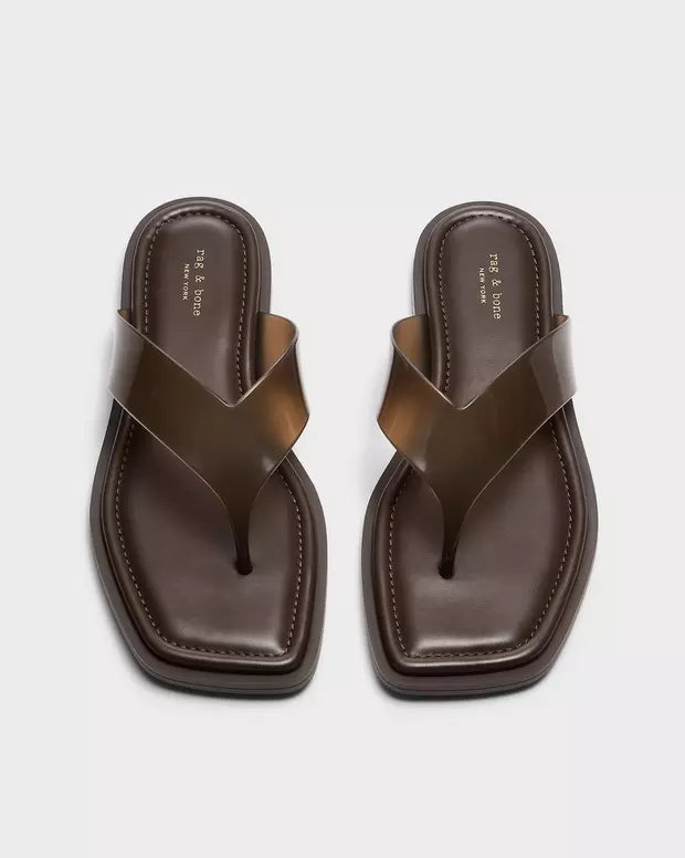 Rag & Bone Gracie Jelly Thong - Java