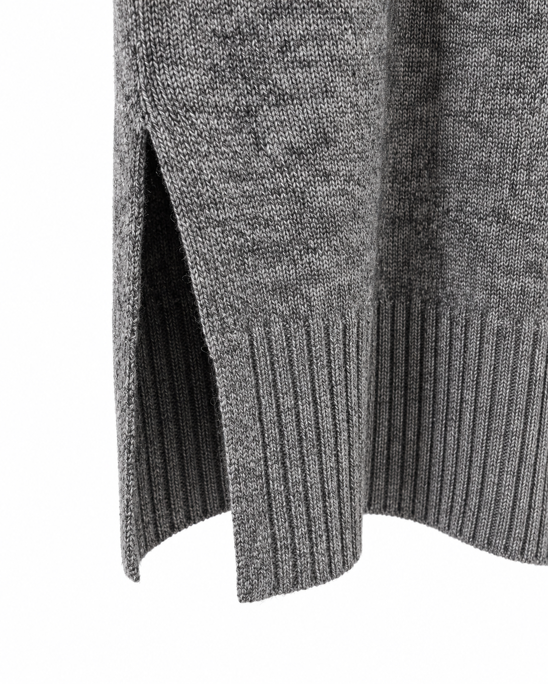 PARK Funnel Neck Knit - Grey