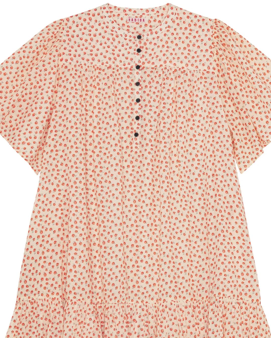 HABIBA New Dawn Babydoll Dress in Berry